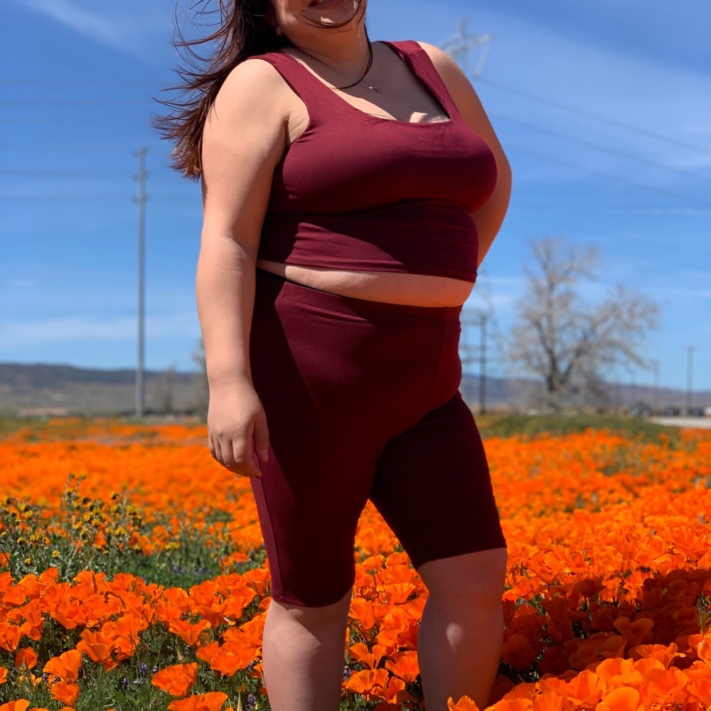 Two piece biker set